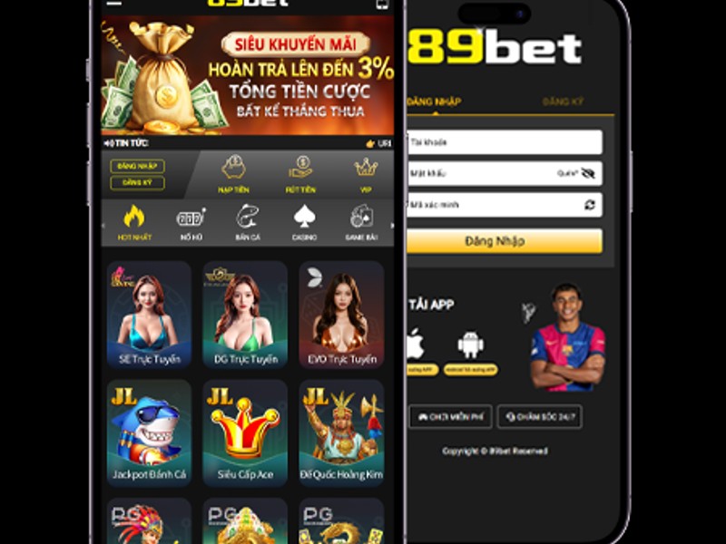 Giao diện onbet2 App trên điện thoại