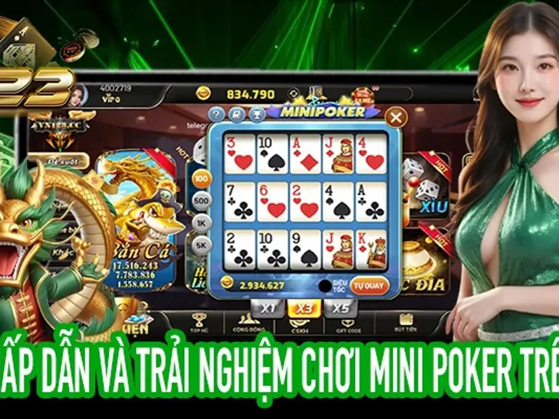 Trò chơi Poker tại onbet2